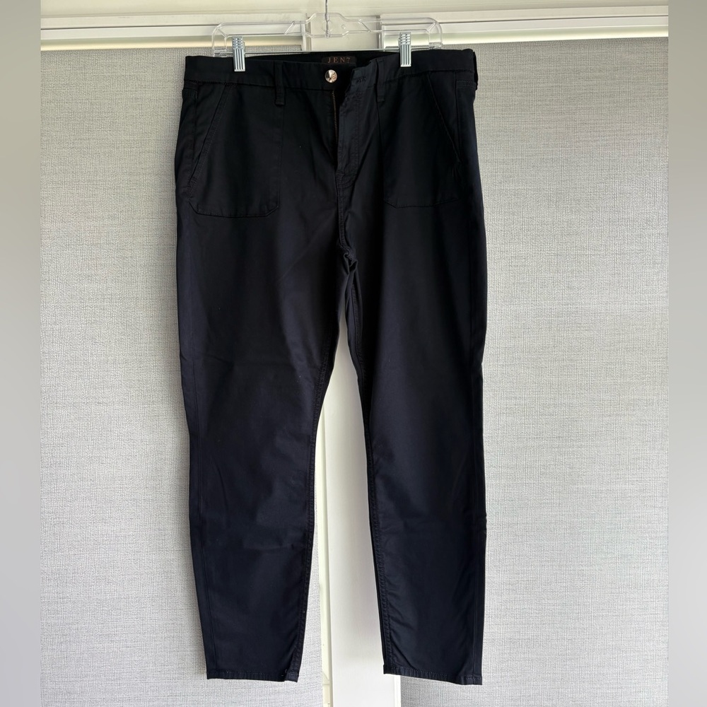 7 For All Mankind Navy Ankle Skinny Jeans Jen7
